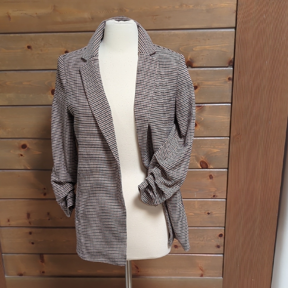 Women's Houndstooth Blazer